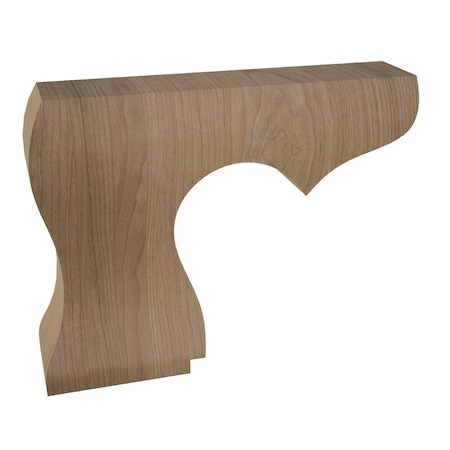 Designs Of Distinction Hampton Plain Left Bun Foot - Cherry 01703110CH1